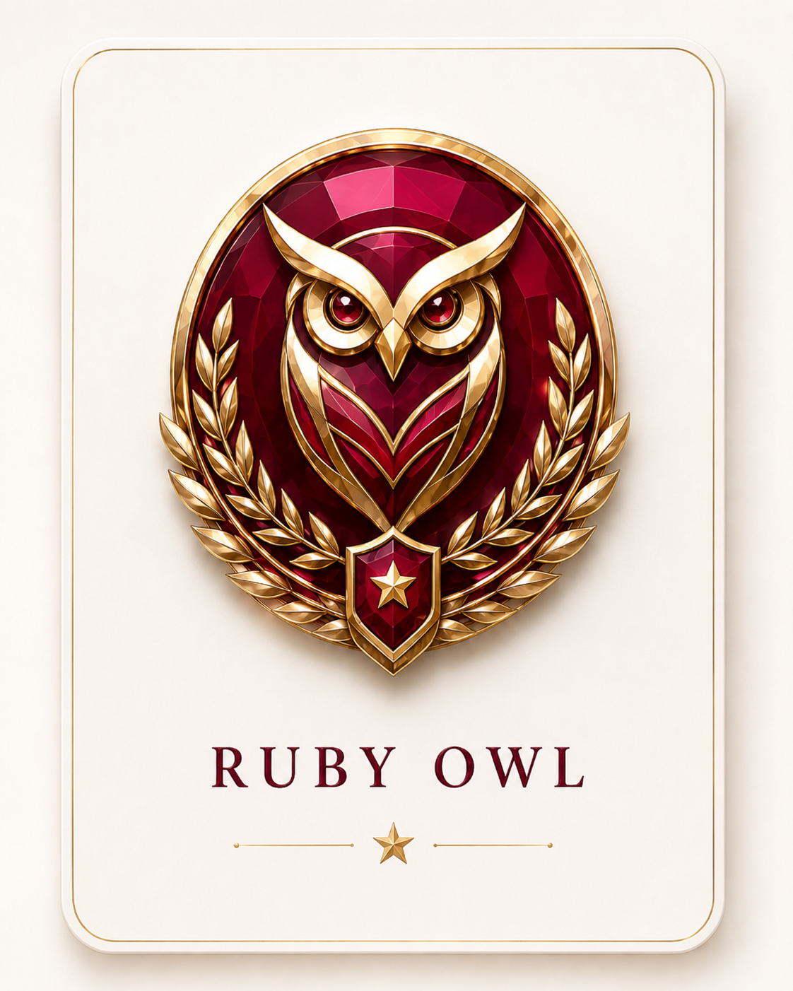 Ruby Owl emblem